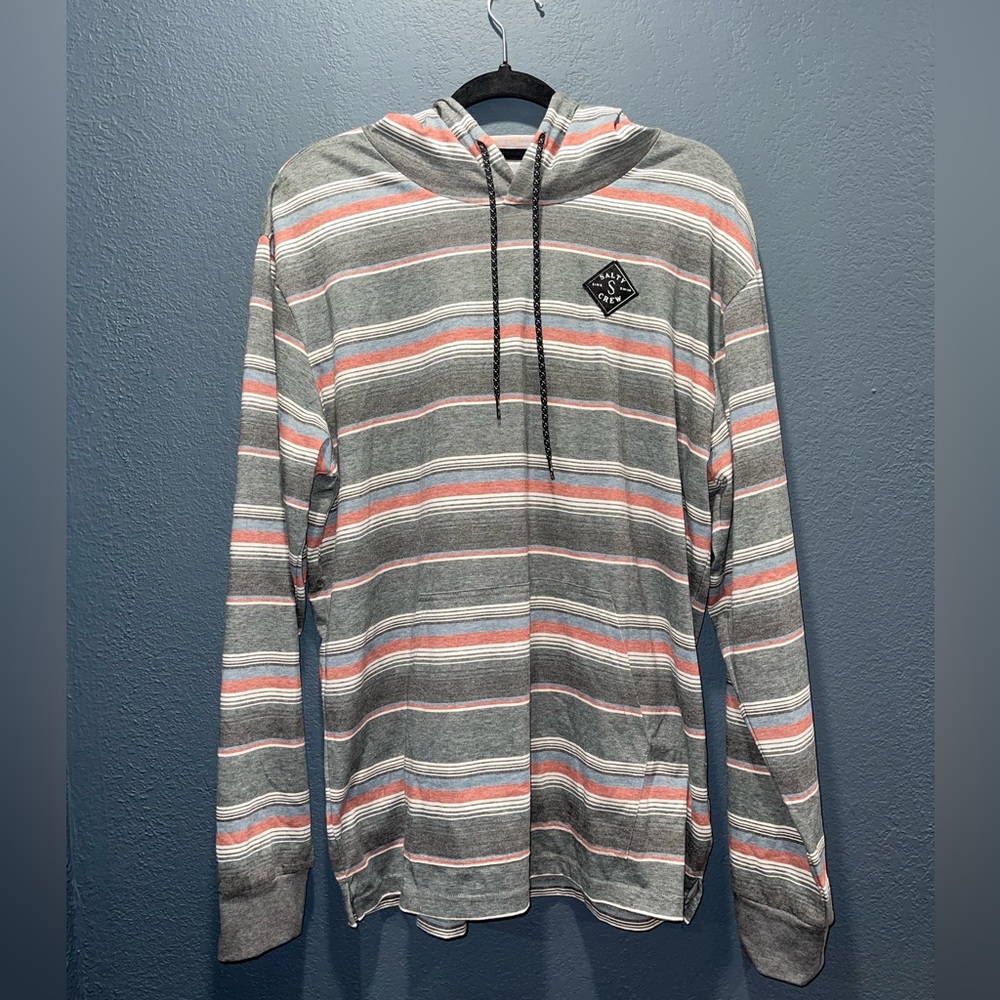 Salty Crew Mainland Hooded long sleeve Tech Tee